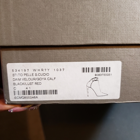 Black and Red Bootie - Picture 14 of 16